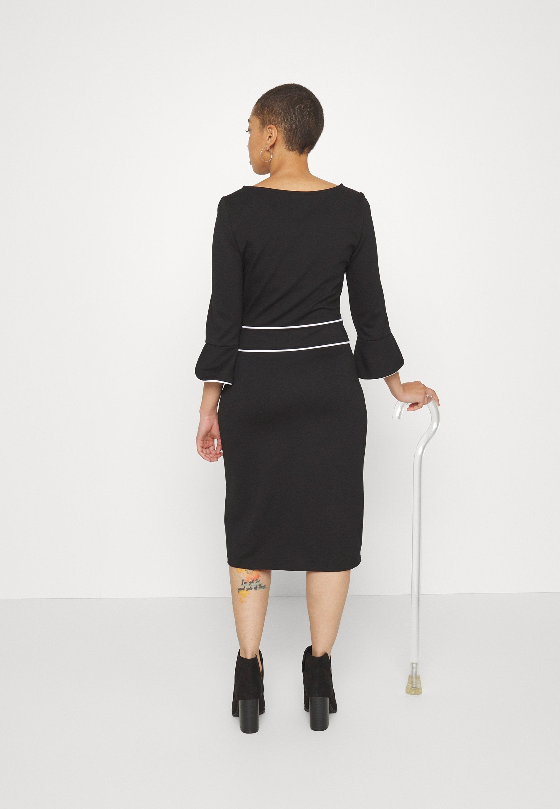 Anna Field Shift Dress - Black