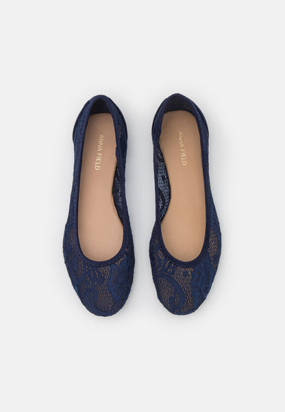 Anna Field Ballet Pumps - Dark Blue