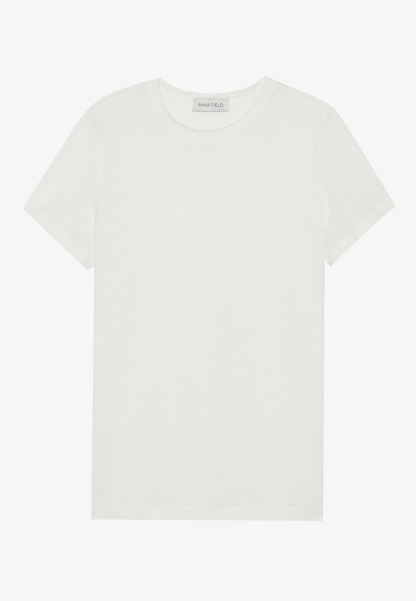 Anna Field 5 PACK - Print T-shirt - Egret/light Grey/evening Blue/black/evening Blue/egret