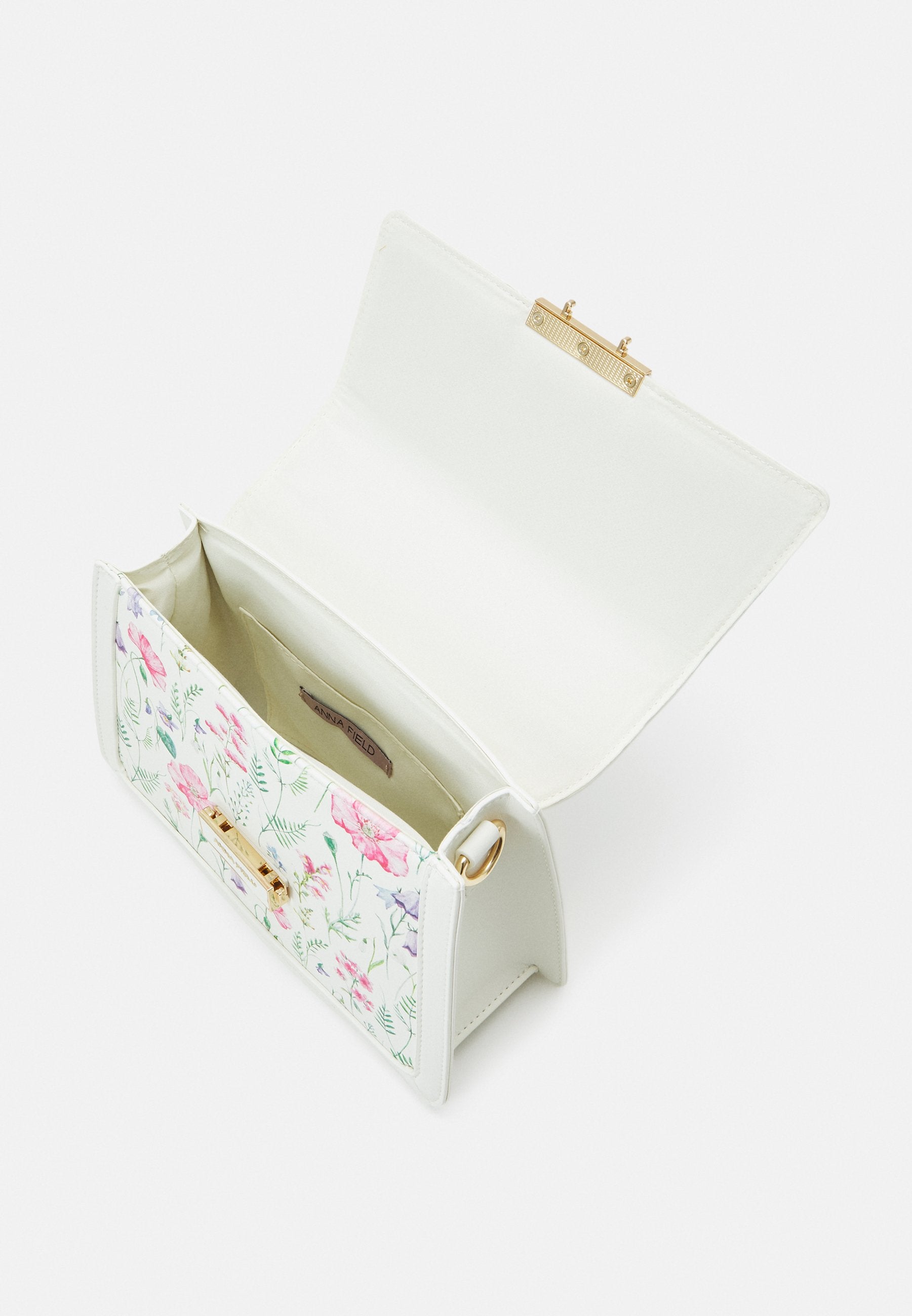 Anna Field Handbag - White/Multi-Coloured