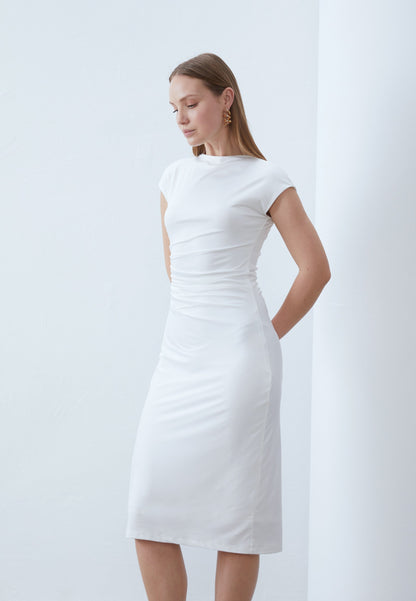 Anna Field Jersey Dress - Off-white