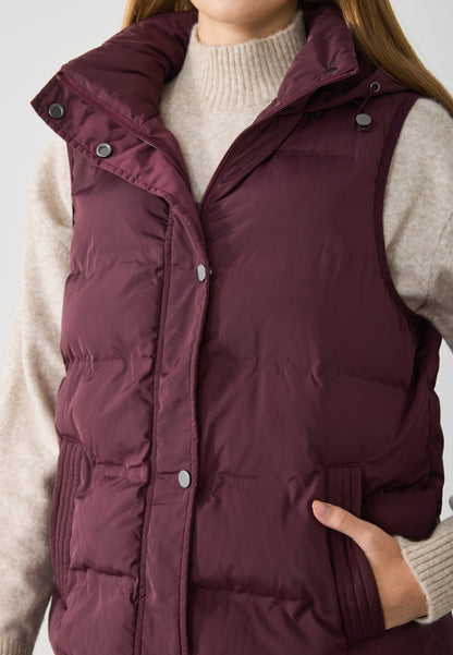 Anna Field Waistcoat - Bordeaux