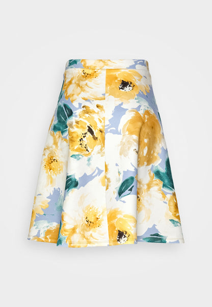 Anna Field Pleated Skirt - Multi-Coloured