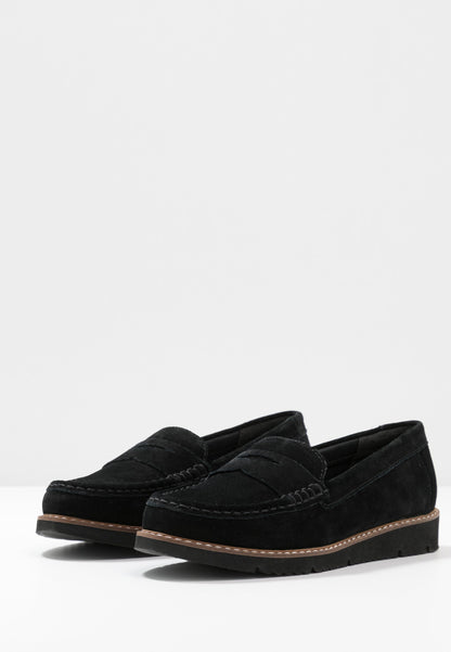 Anna Field Comfort Leather - Slip-Ons - Black