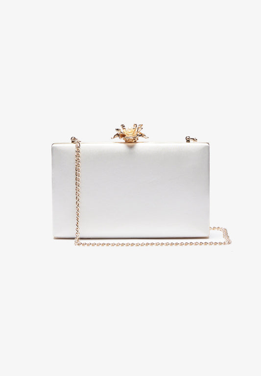 Anna Field Clutch - White