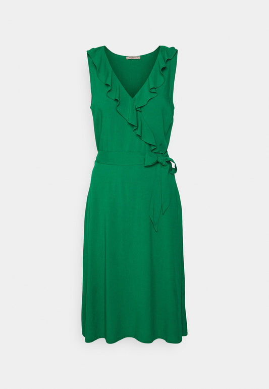 Anna Field Volant Midi Dress - Day Dress -Green