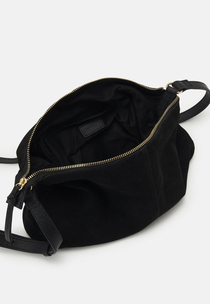 Anna Field LEATHER - Cross Body Bag - Black