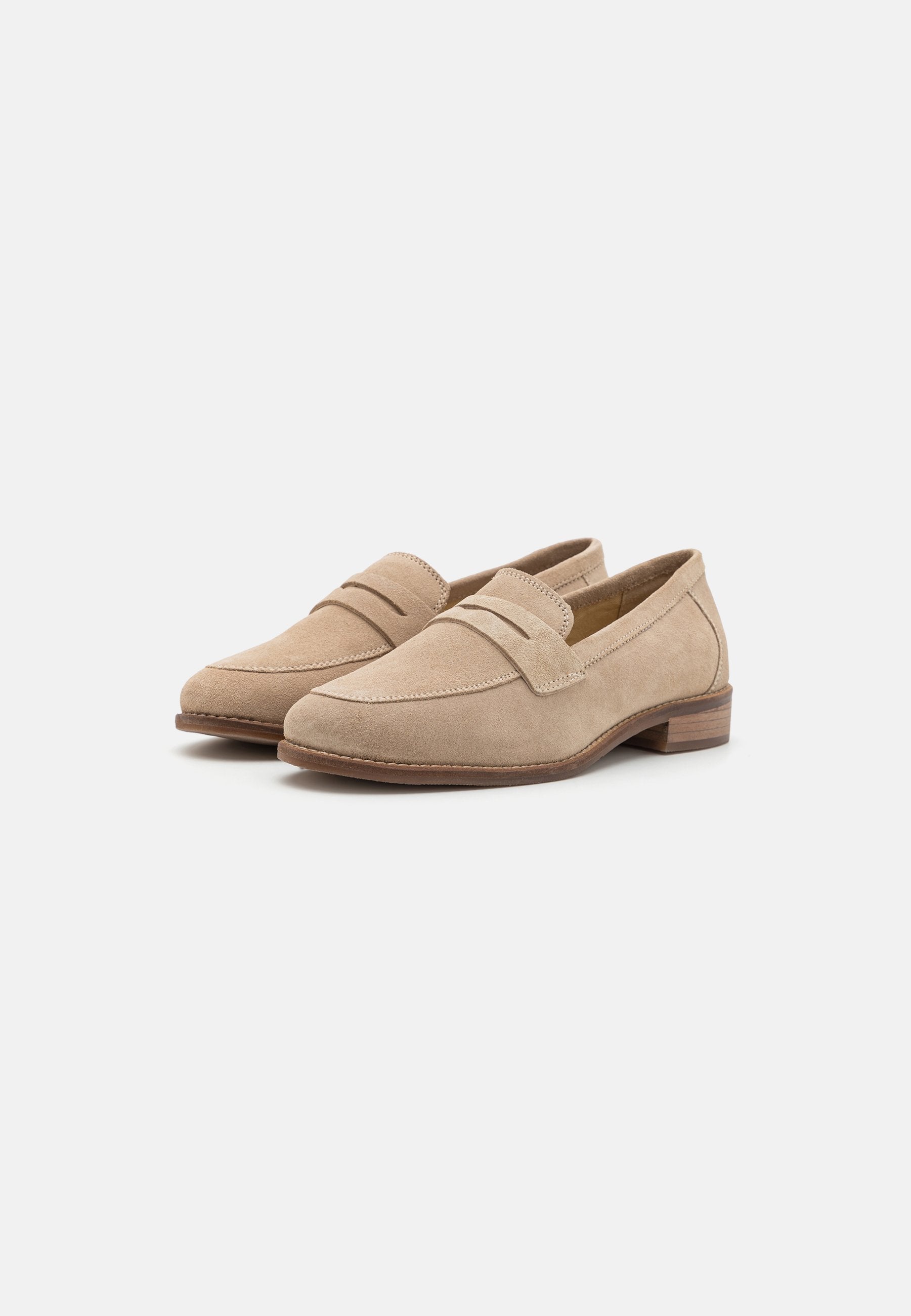 Anna Field LEATHER - Slip-ons - Beige