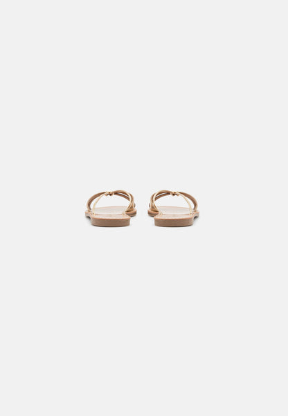 Anna Field Mules - Gold