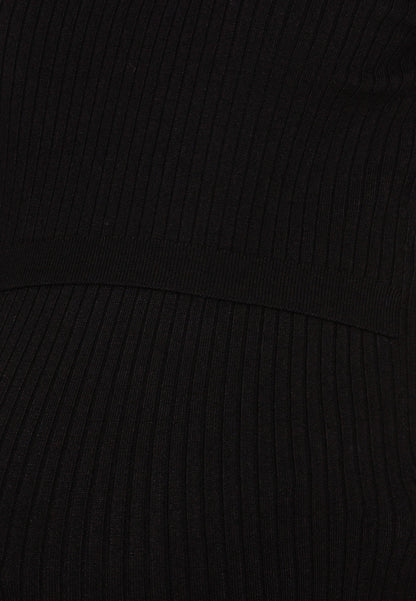  Nursing Overlap - Jumper - Black
