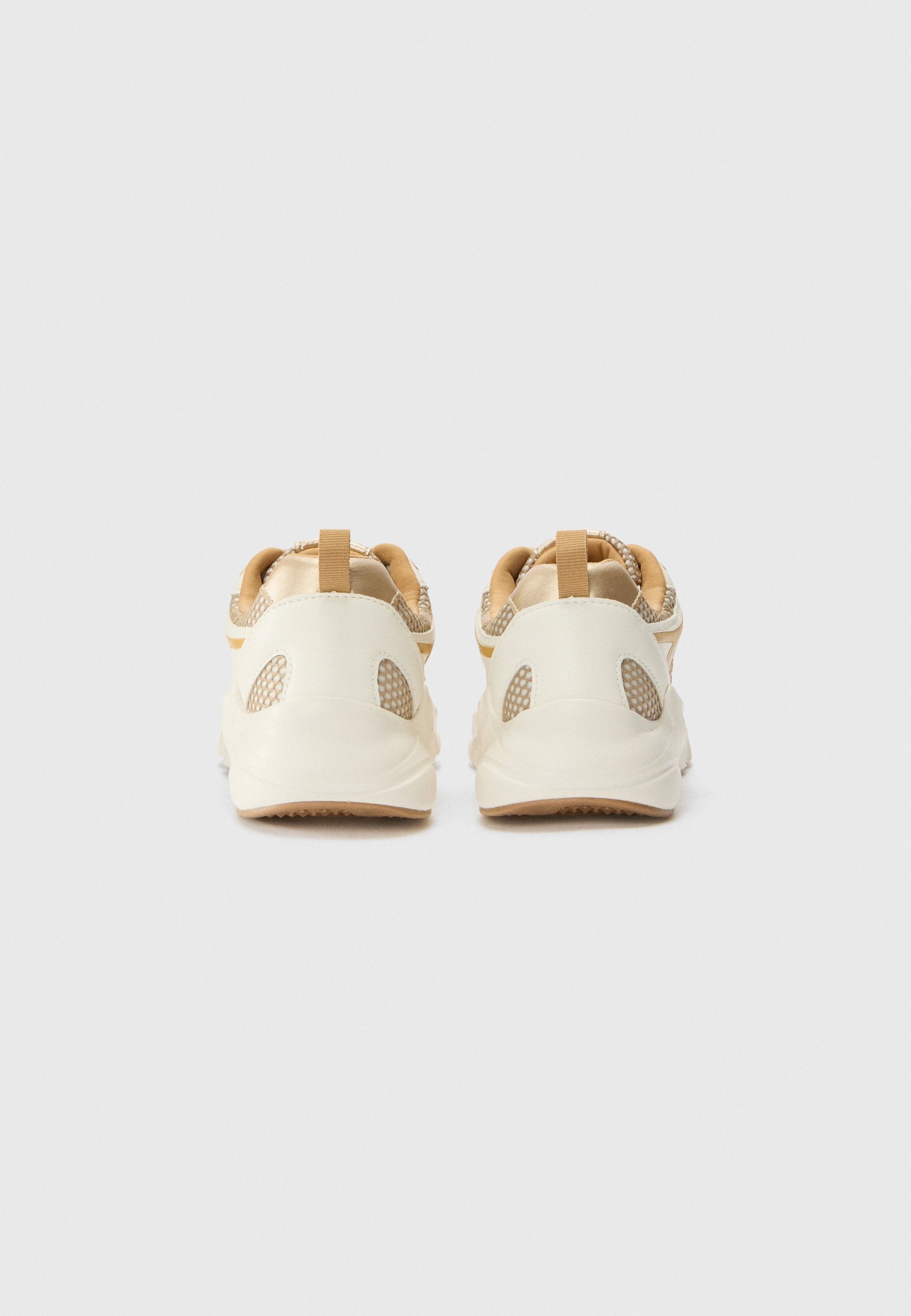  Trainers - White/gold-coloured/beige