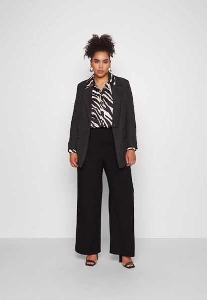 Wide Leg Pant - Trousers - Black