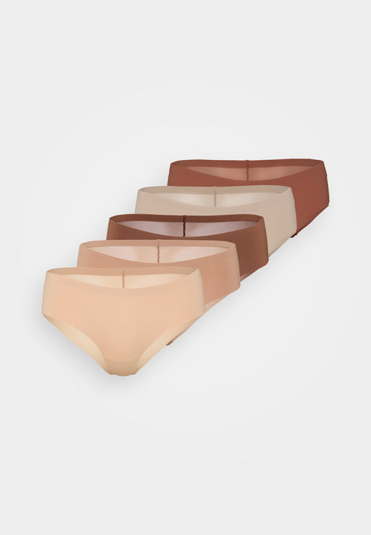 Anna Field 5 PACK - Briefs - Nude Shades
