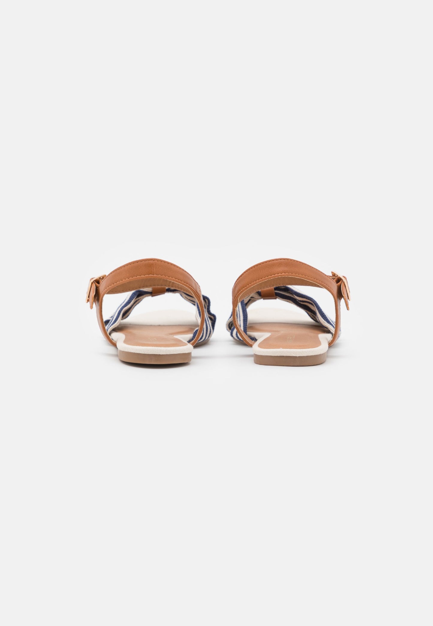 Anna Field Sandals - Cognac/Dark Blue
