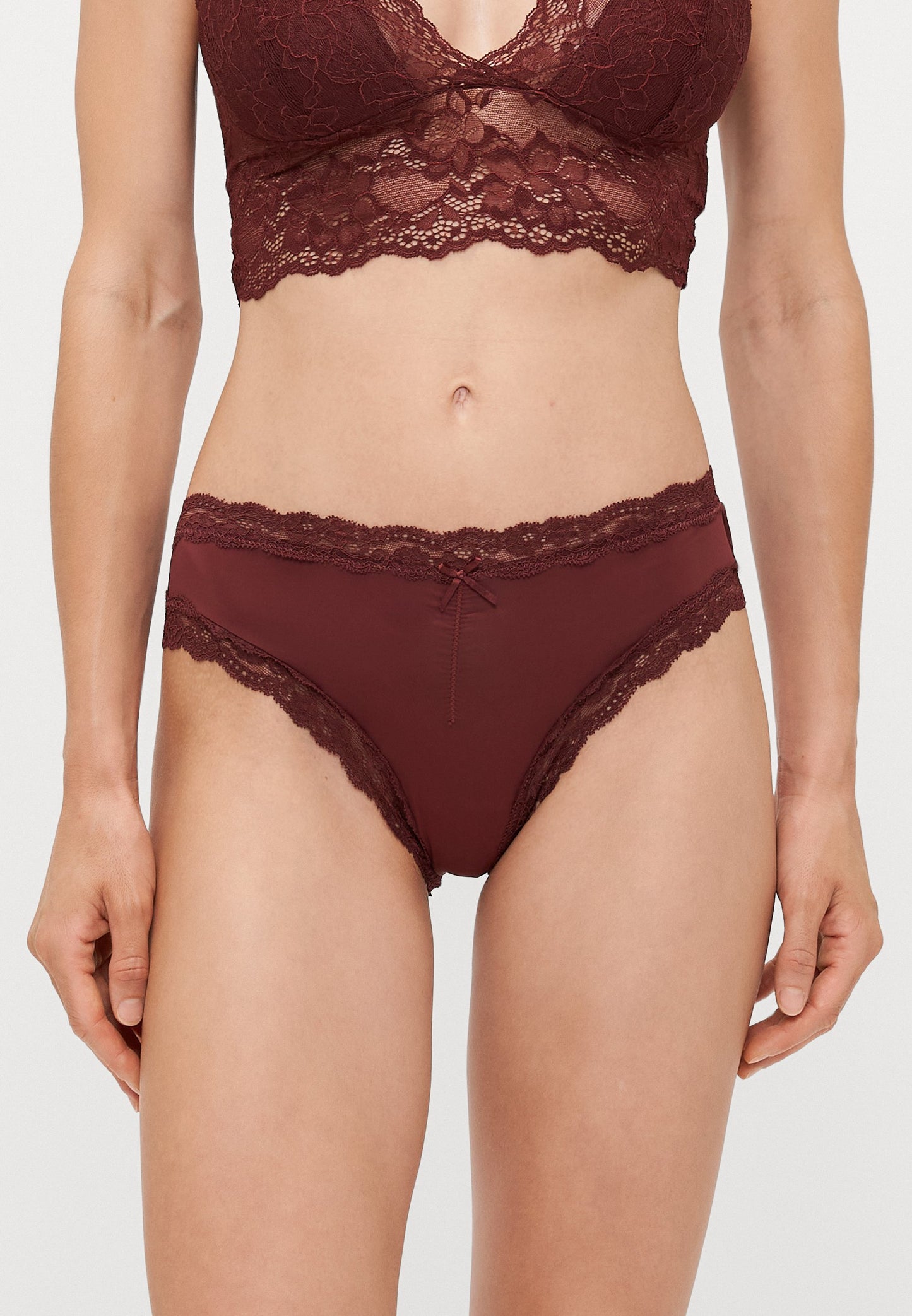 Anna Field 7 PACK - Briefs - Red/taupe/light Pink/ecru/white