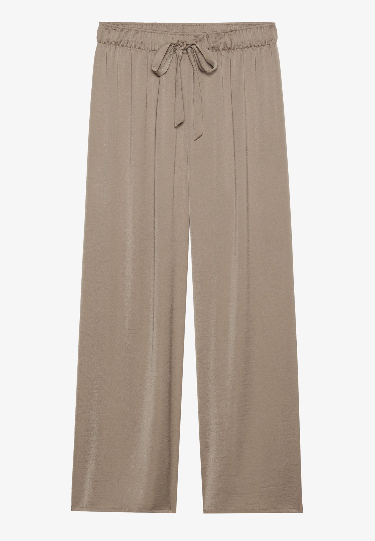 Anna Field HAMMERED SATIN SET - Pyjama Set - Light Brown