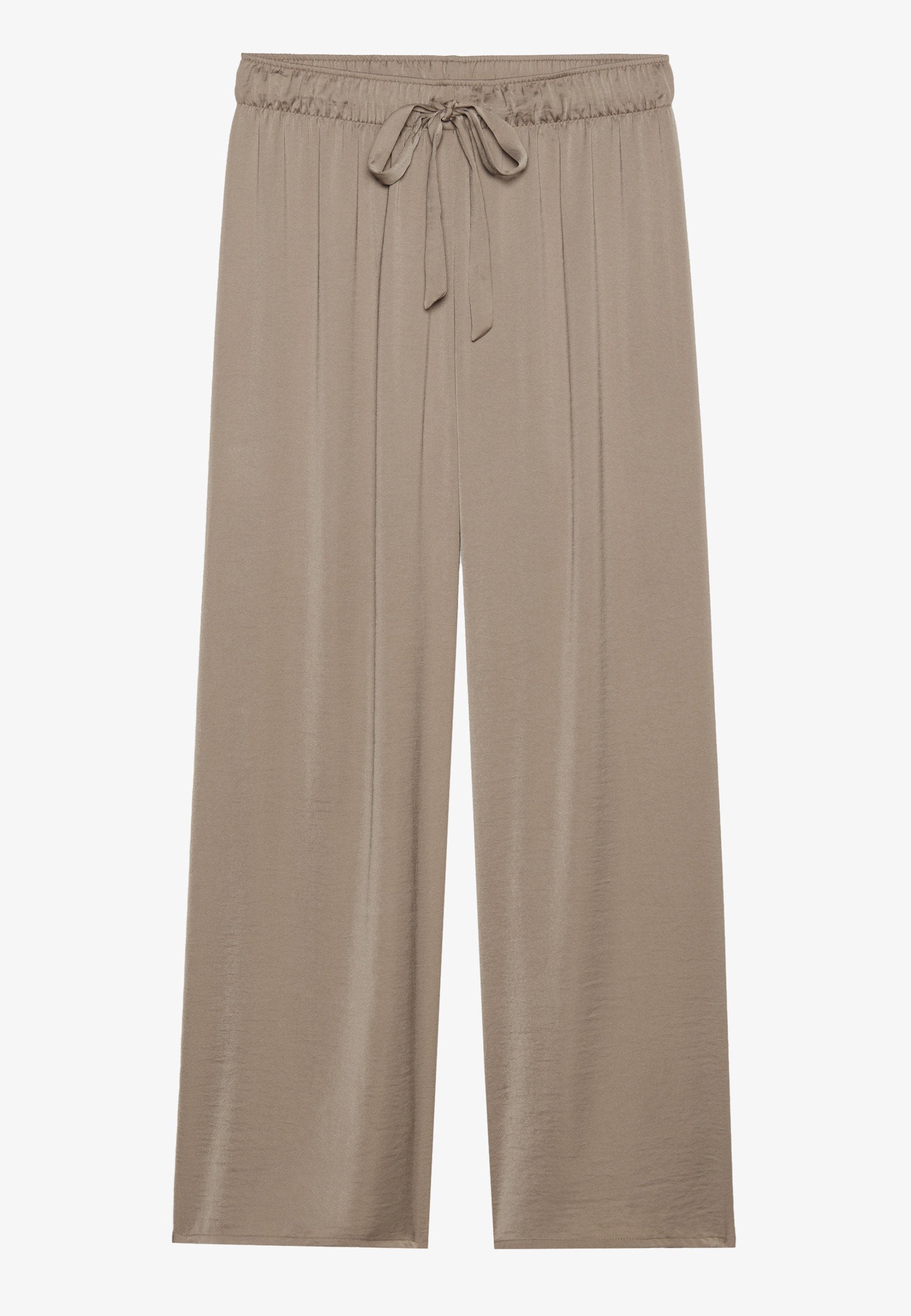 Anna Field HAMMERED SATIN SET - Pyjama Set - Light Brown