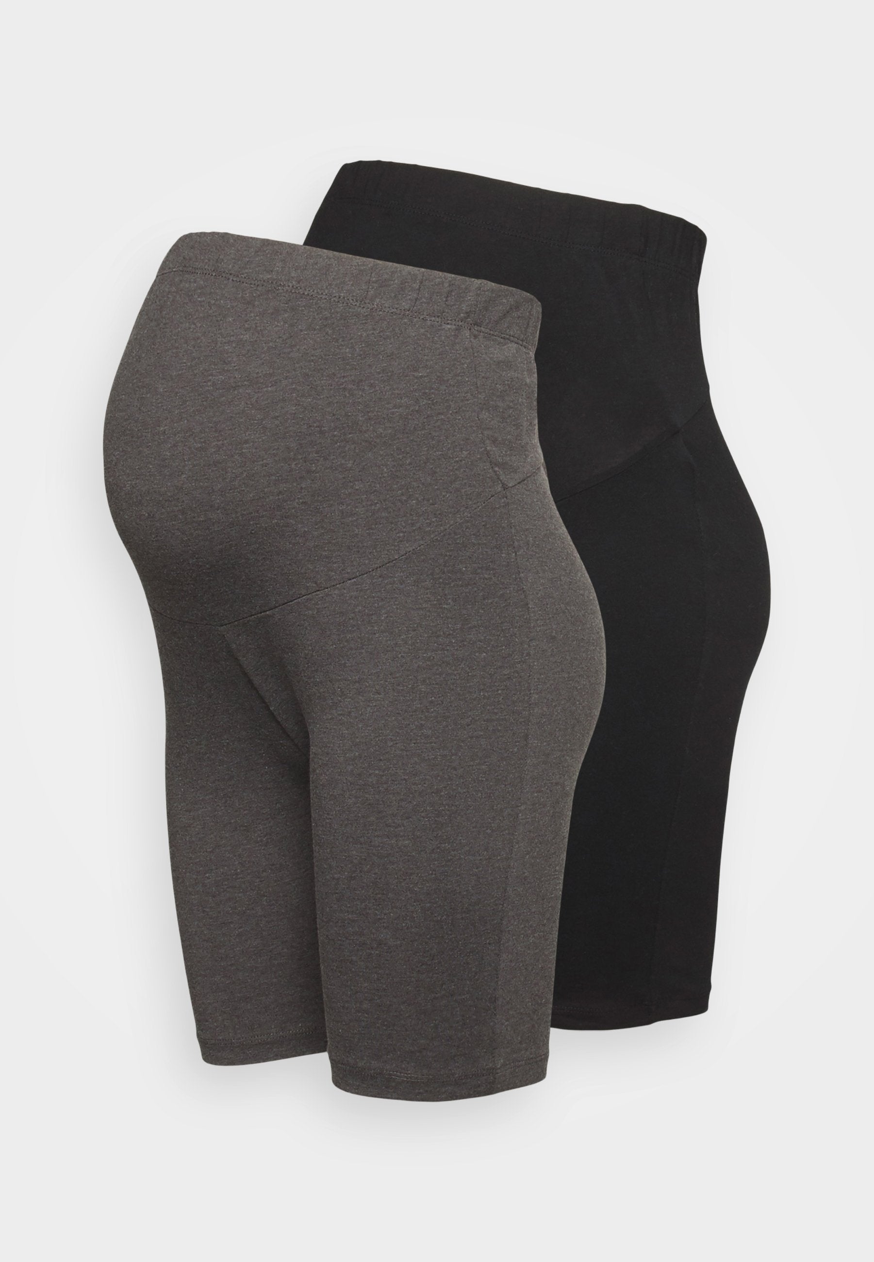  2 PACK - Leggings - Trousers - Black/beige