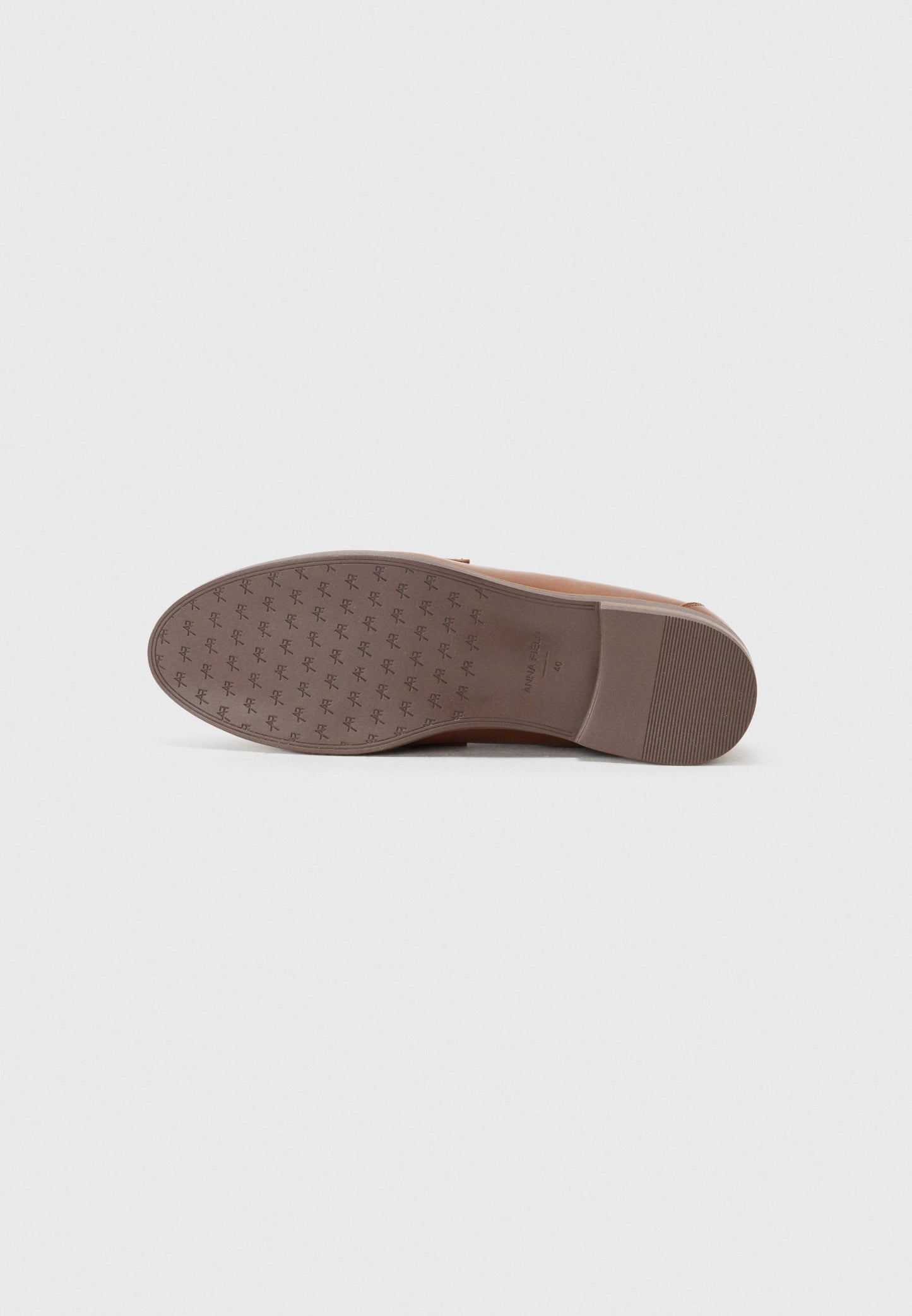 Anna Field Moccasins - Brown/beige