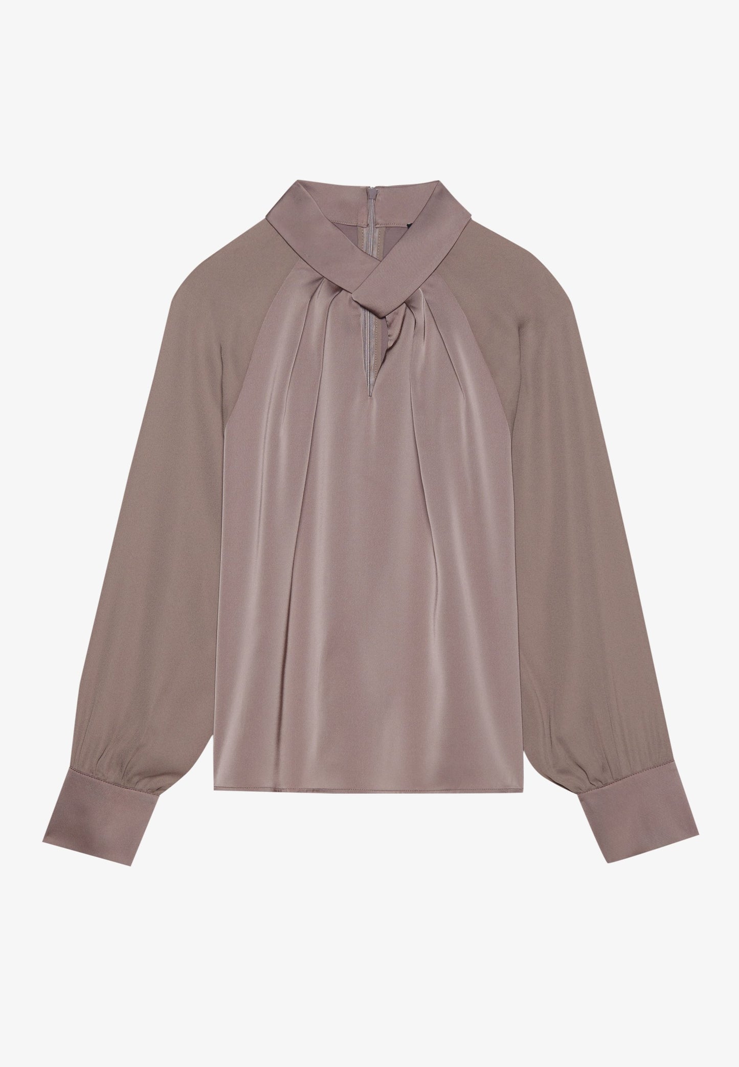 Anna Field Blouse - Dark Red