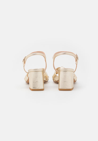 Anna Field Leather- Sandals - Gold