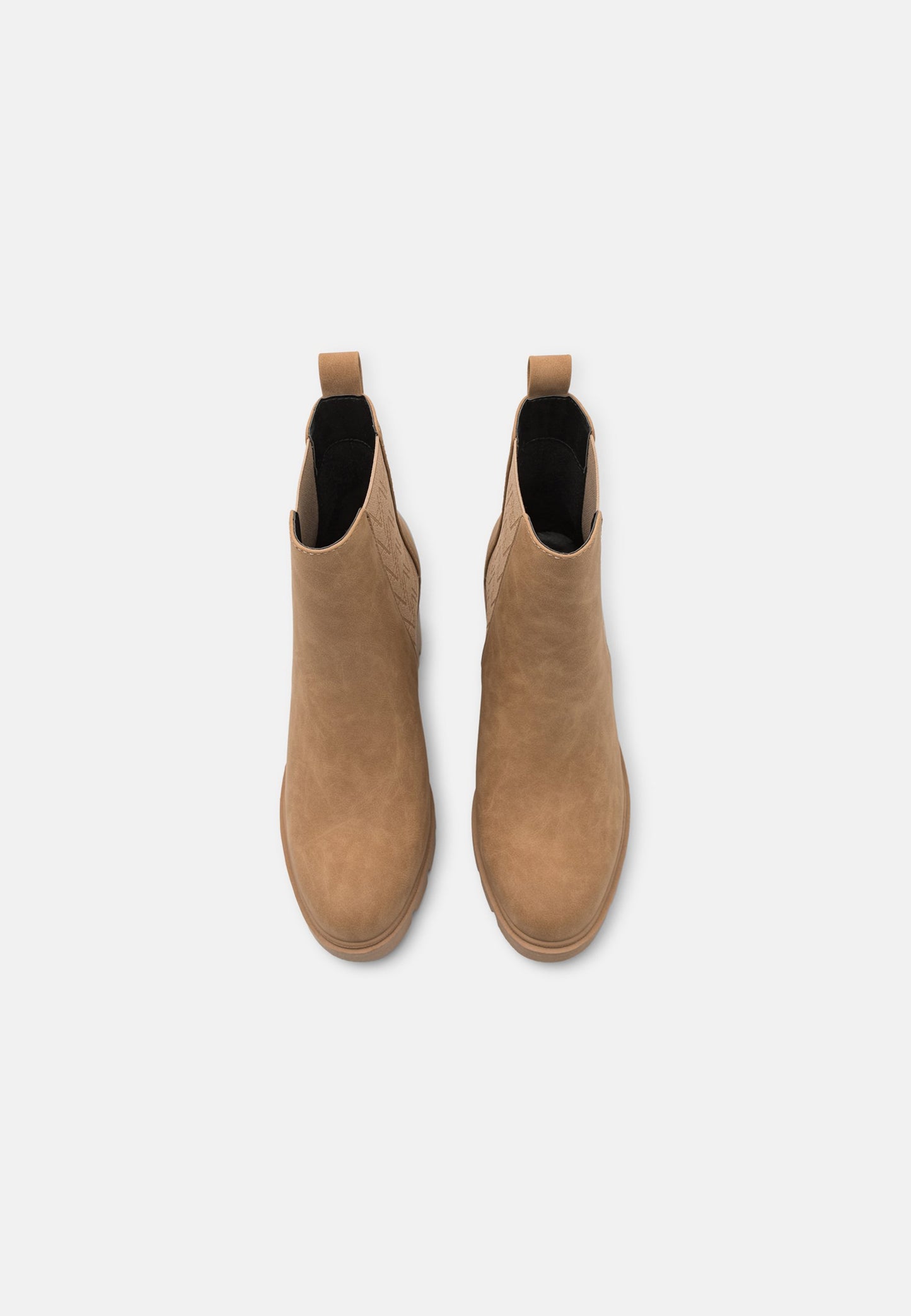 Anna Field Platform Ankle Boots - Taupe