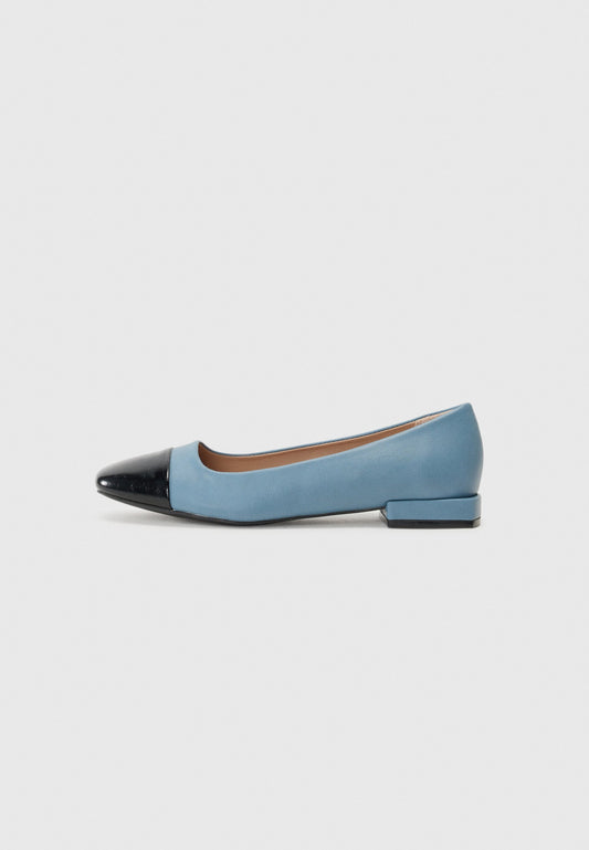 Anna Field Ballet Pumps - Blue/black