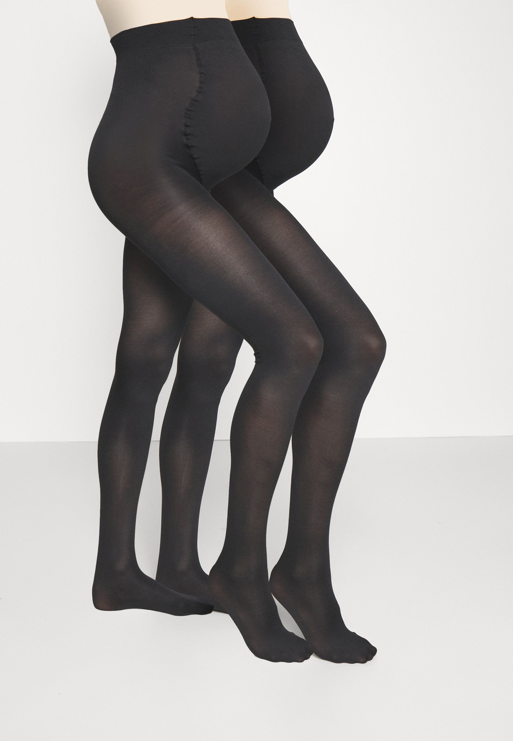  2 PACK 60 DEN MATERNITY TIGHTS - Tights - Black