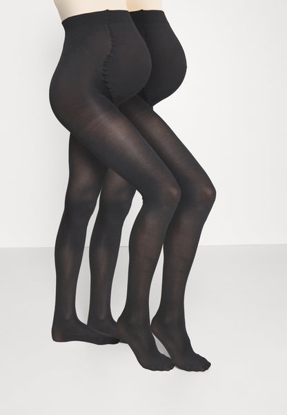  2 PACK 60 DEN MATERNITY TIGHTS - Tights - Black