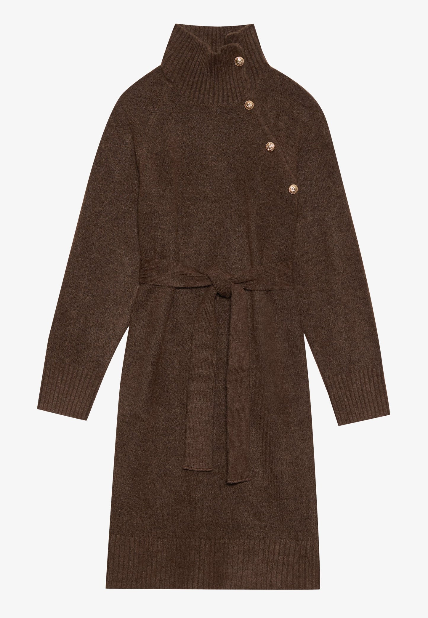 Anna Field Jumper Dress - Dark Brown