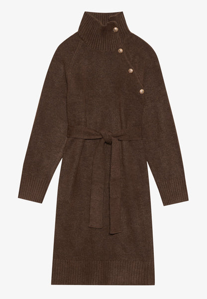 Anna Field Jumper Dress - Dark Brown