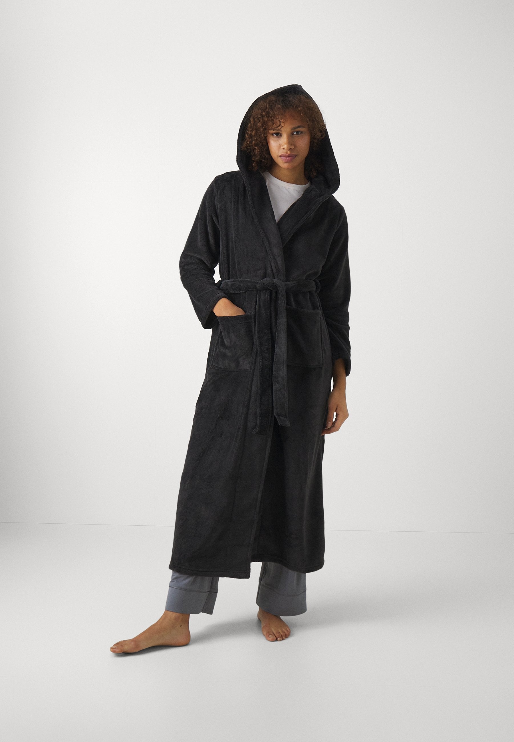 Anna Field FULL LENGTH BATHROBE - Dressing Gown - Grey