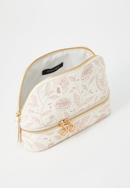 Anna Field Wash Bag - Offwhite