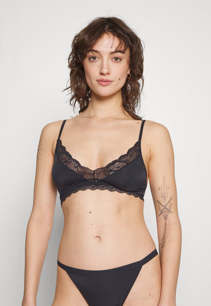 Anna Field 2 Pack - Triangle Bra - Black/ White