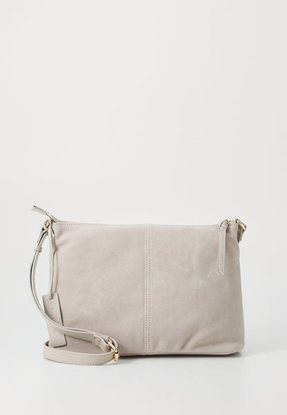 Anna Field LEATHER - Cross Body Bag - Soft Taupe