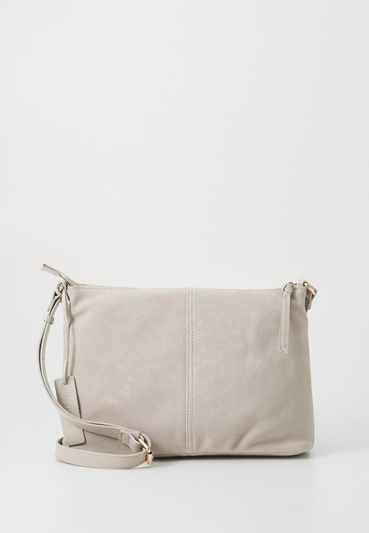 Anna Field LEATHER - Cross Body Bag - Soft Taupe