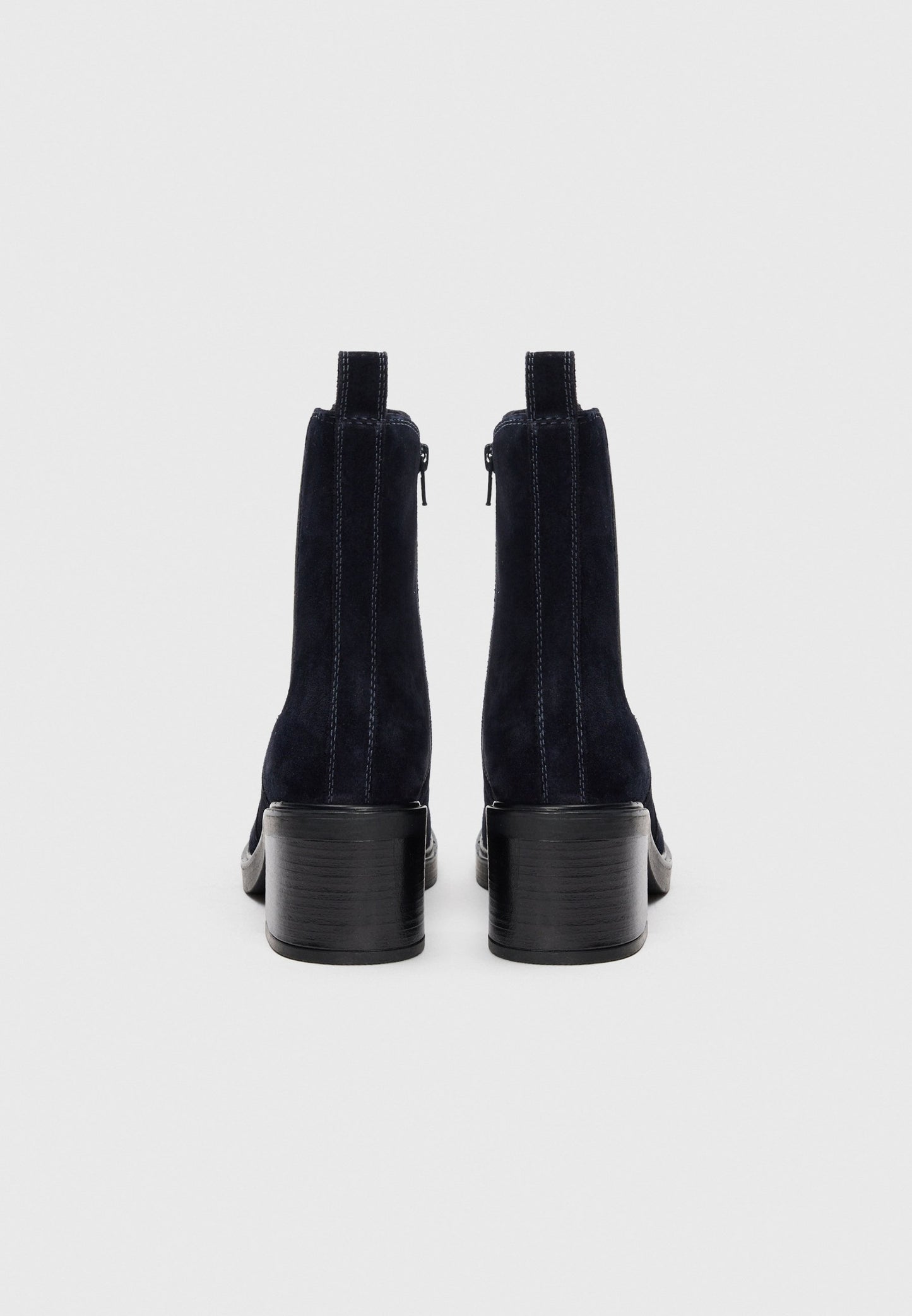 Anna Field LEATHER - Ankle Boots - Dark Blue