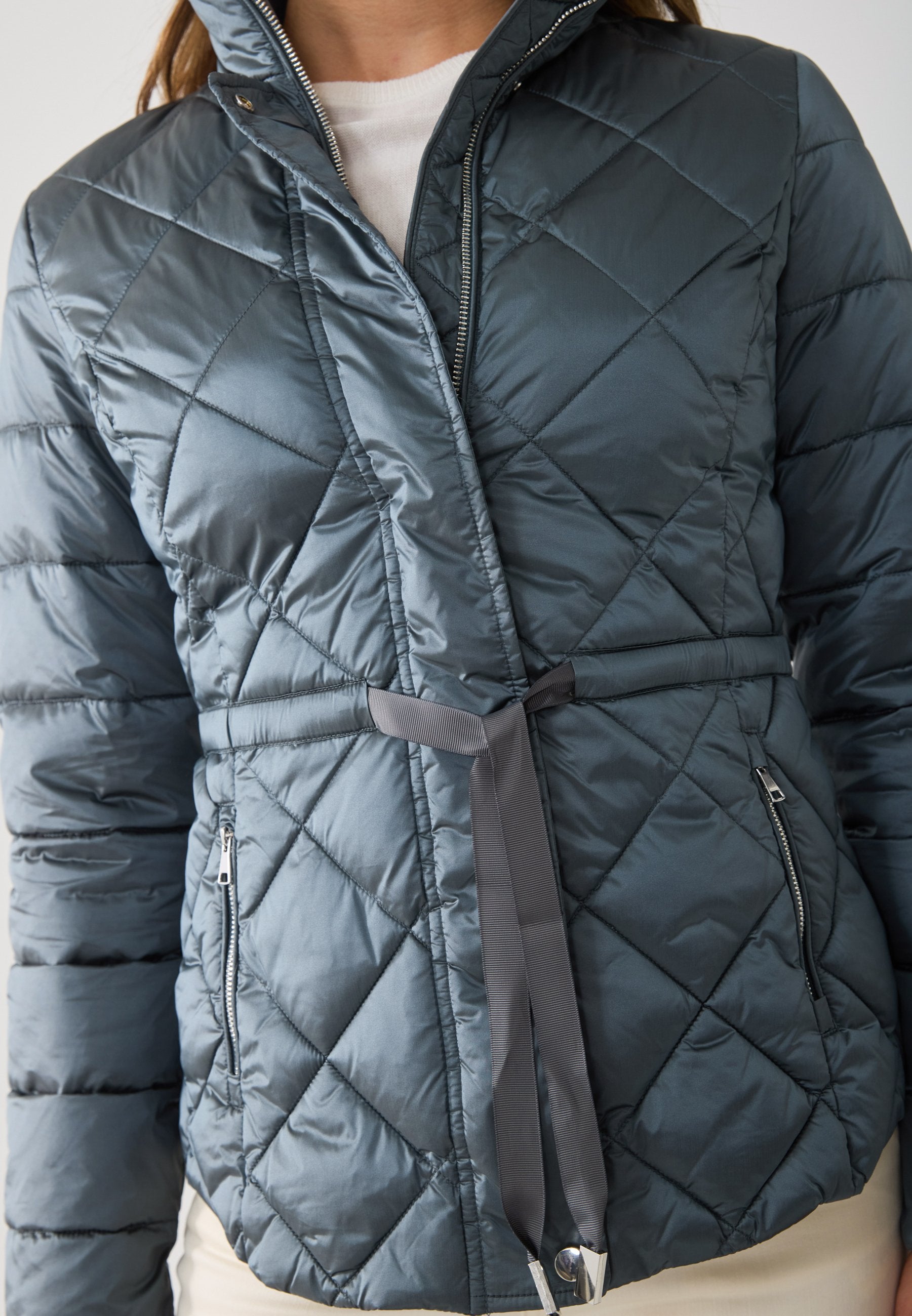 Anna Field Light Jacket - Blue Grey