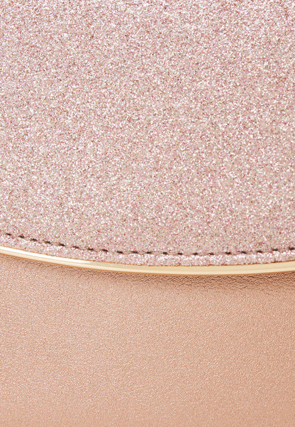 Anna Field Clutch - Rose Gold-Coloured