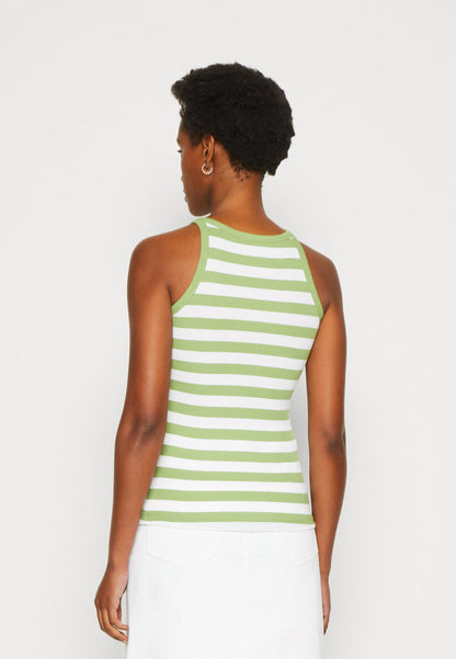 Anna Field 2 Pack - Top - Off-White/Green