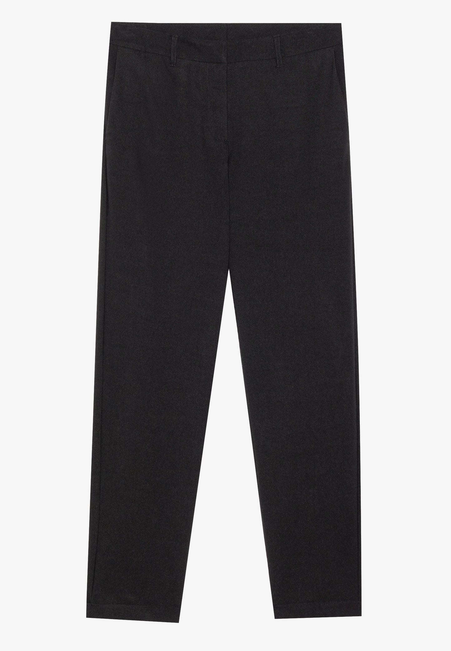 Anna Field CHINO TROUSERS - Trousers - Black