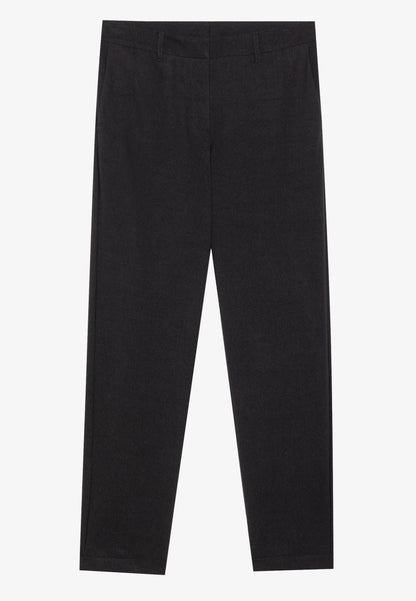 Anna Field CHINO TROUSERS - Trousers - Black