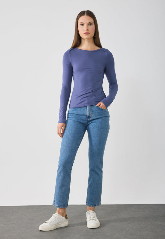 Anna Field 3 PACK - Long Sleeved Top - Egret/rio Red/crown Blue