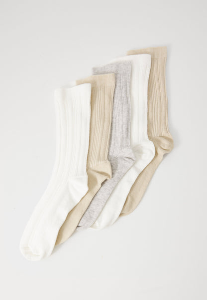 Anna Field 5 PACK - Socks - Dark Brown