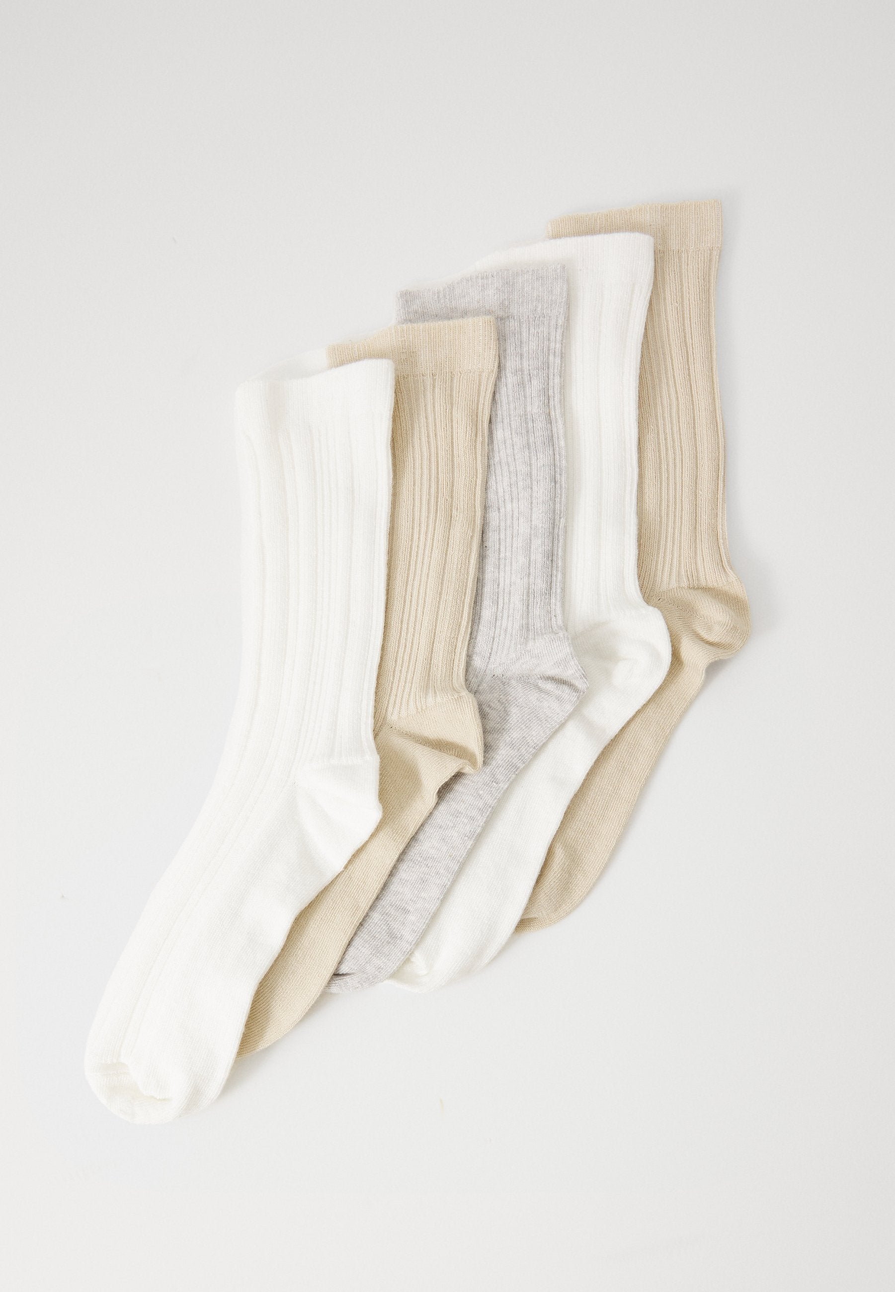 Anna Field 5 PACK - Socks - Dark Bordeux/dark Blue/white