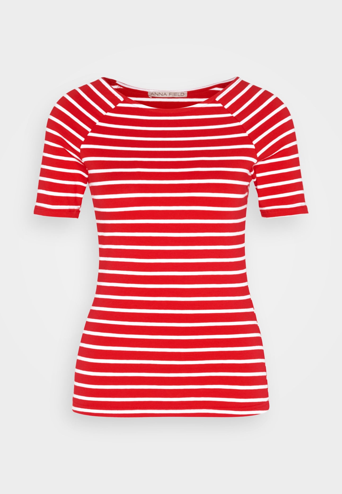 Anna Field Print T-Shirt - Red/White