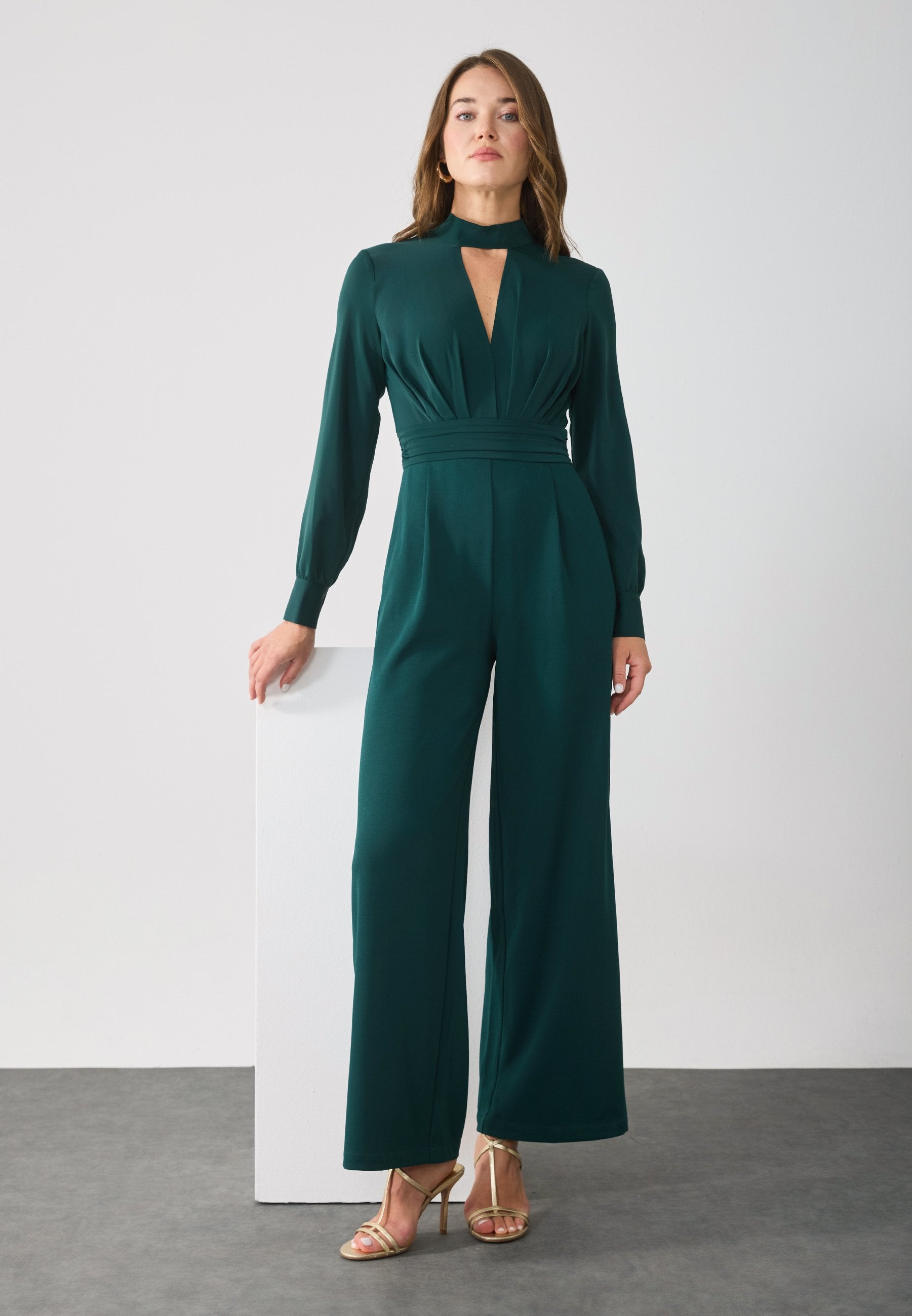 Anna Field Jumpsuit - Ponderosa Pine