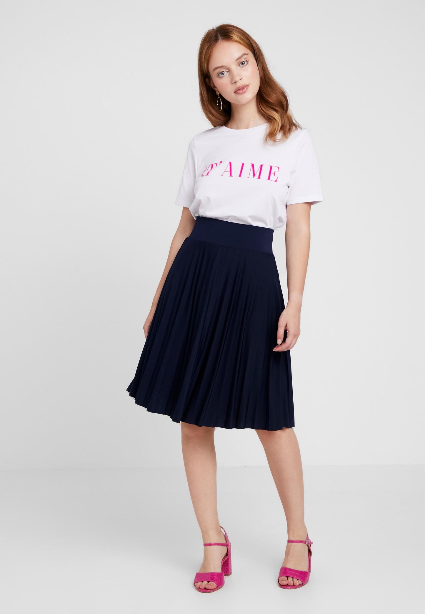  A-Line Skirt - Maritime Blue