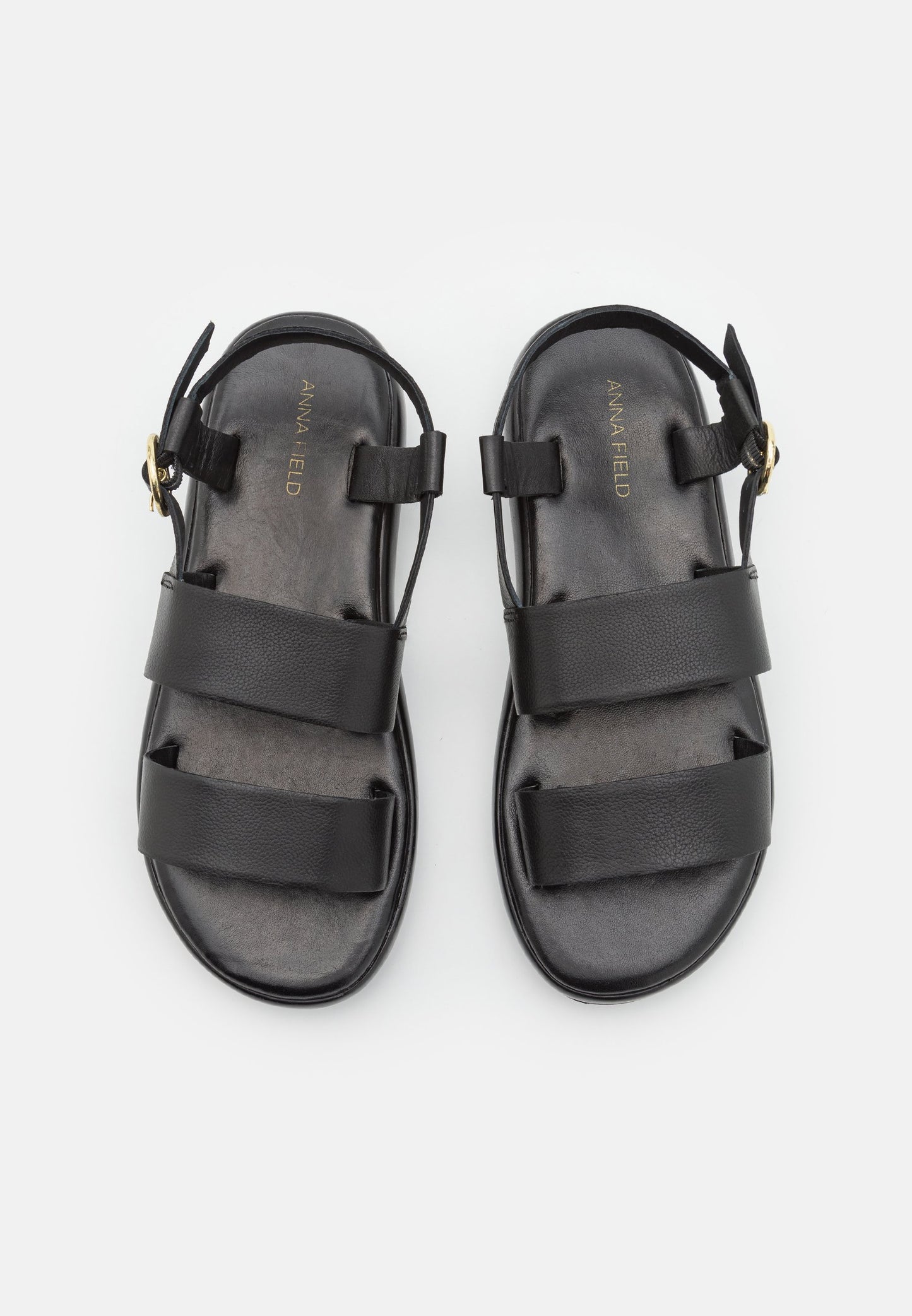 Anna Field Leather - Sandals - Black