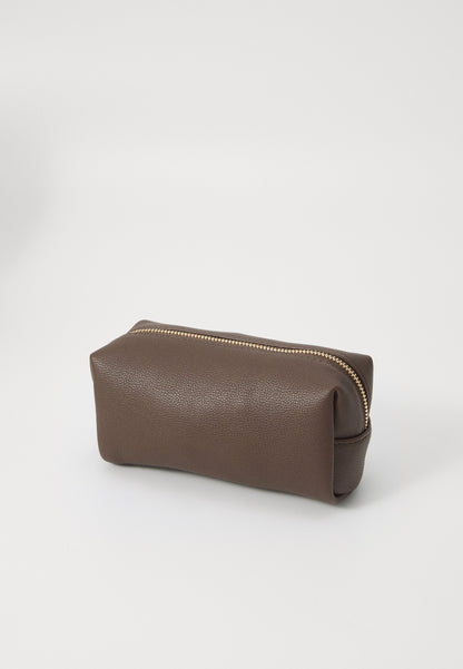 Anna Field Wash Bag - Dark Brown